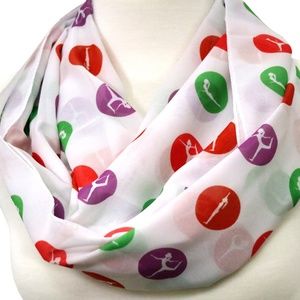 Yoga infinity Scarf for her a yogi accessories mat